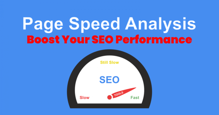 Page Speed Analysis