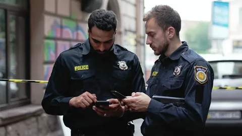 law enforcement raining online