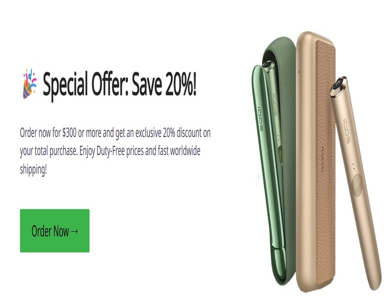 Duty free cigarettes