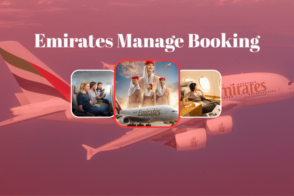 How do I manage my Emirates booking