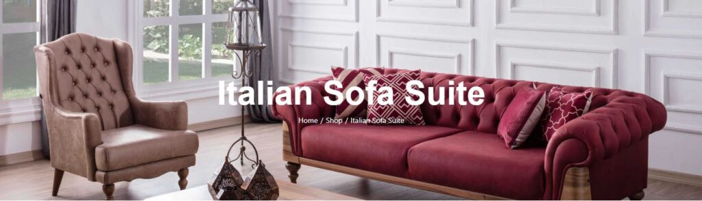 Italian Sofa Suite