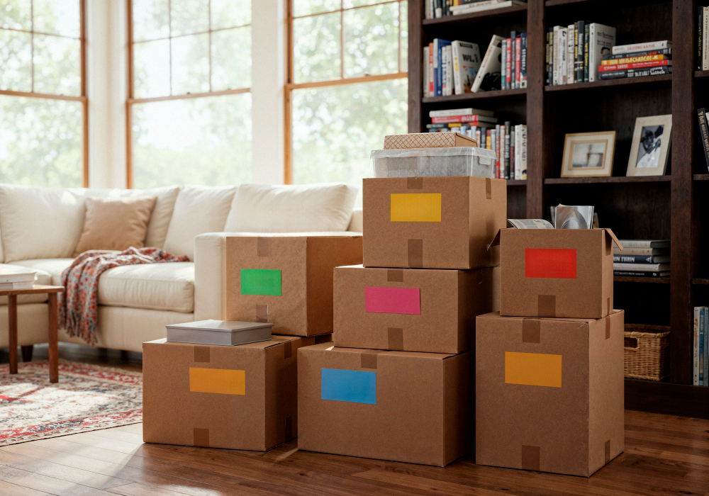 Boxes for Moving House