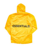 Essentials-Graphic-Hooded-Coach-Yellow-Jacket