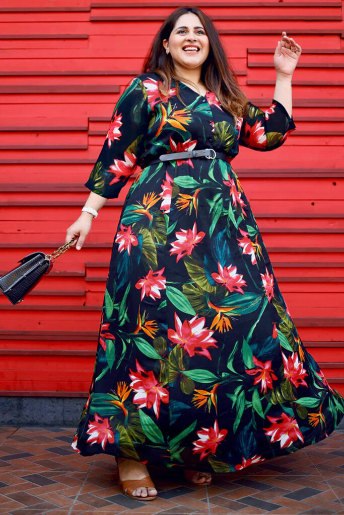 Plus Size Anarkali Dresses
