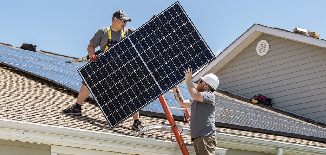 solar panels Byford