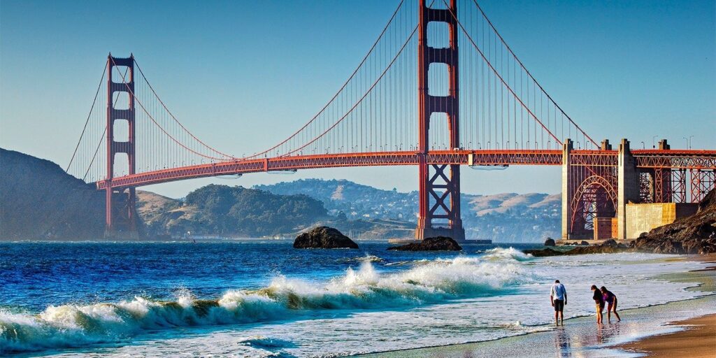 lights to San Francisco