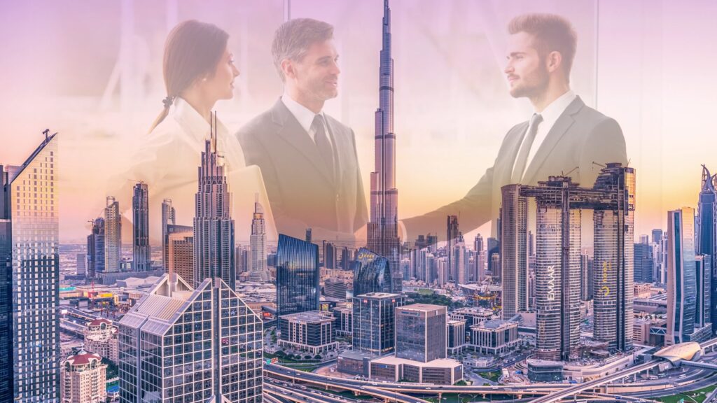 Abubakar Khan meeting UAE clients online