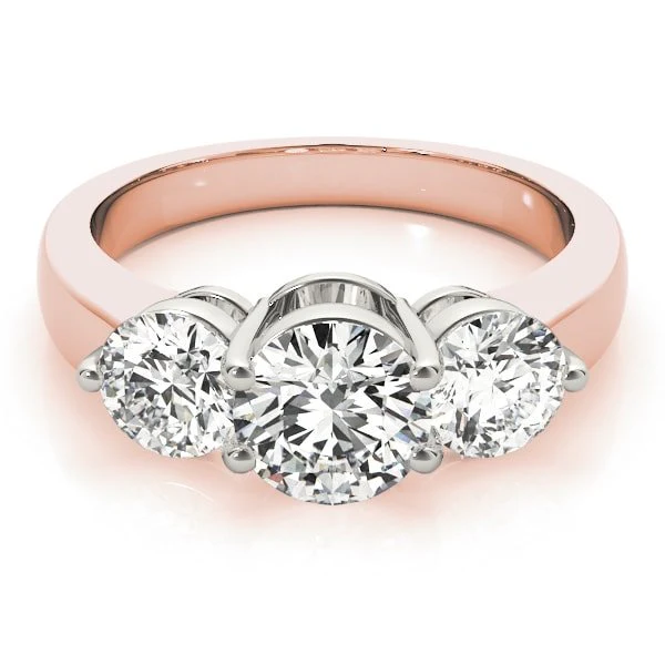 Three Stone Diamond Engagement Rings