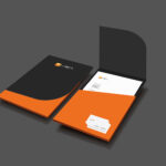 Custom Die Cut Folders