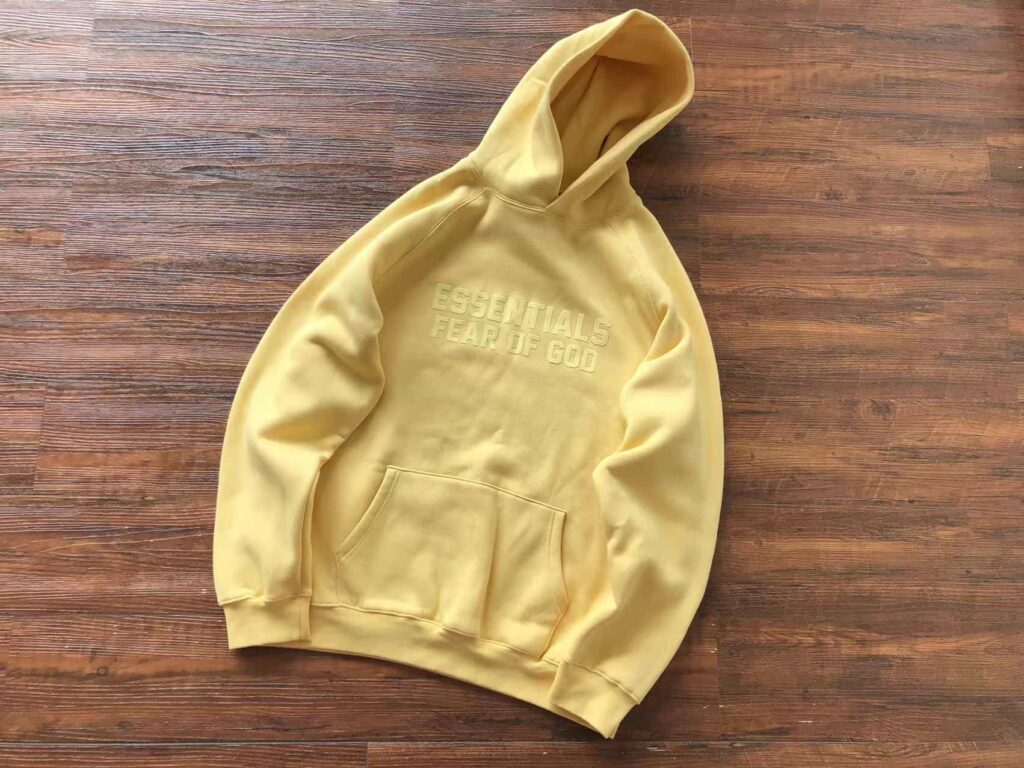 Black Essentials Hoodie
