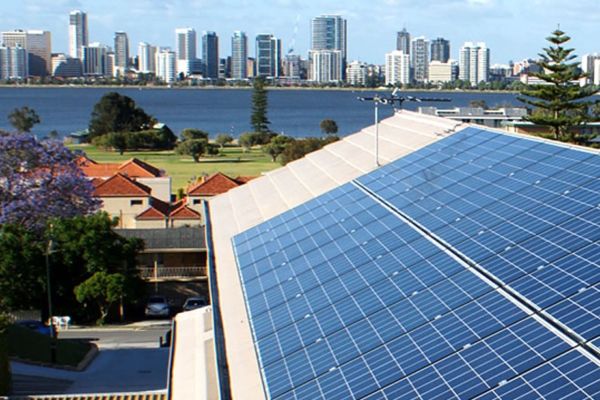 solar panels in Claremont