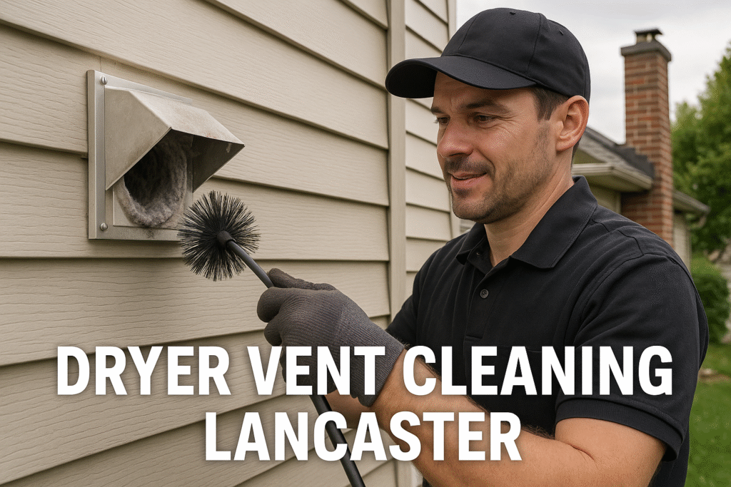 How to Prevent Fires with Dryer Vent Cleaning Lancaster