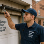 Garage door spring repair