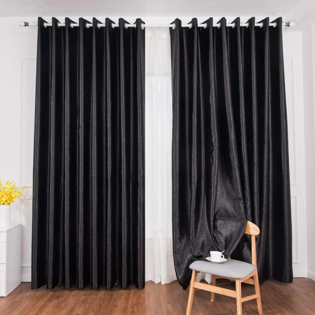 Black Other Pattern Curtains Add Style to Modern Homes
