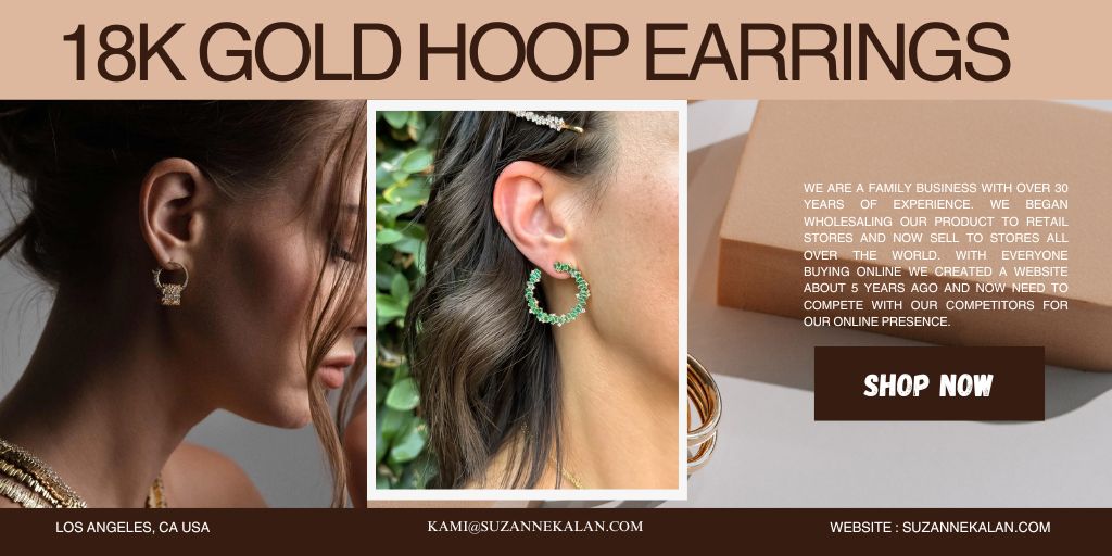 How to Style 18K Gold Hoop Earrings for Weekend Teas and Club Gatherings