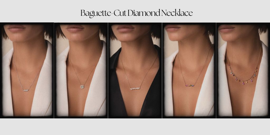 How to Style a Baguette-Cut Diamond Necklace for Halloween Parties