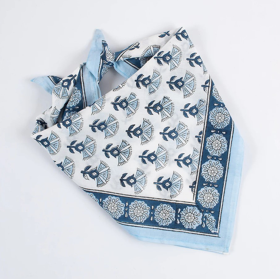 Why Hand Block Print Bandanas Are a Must-Have Accessory