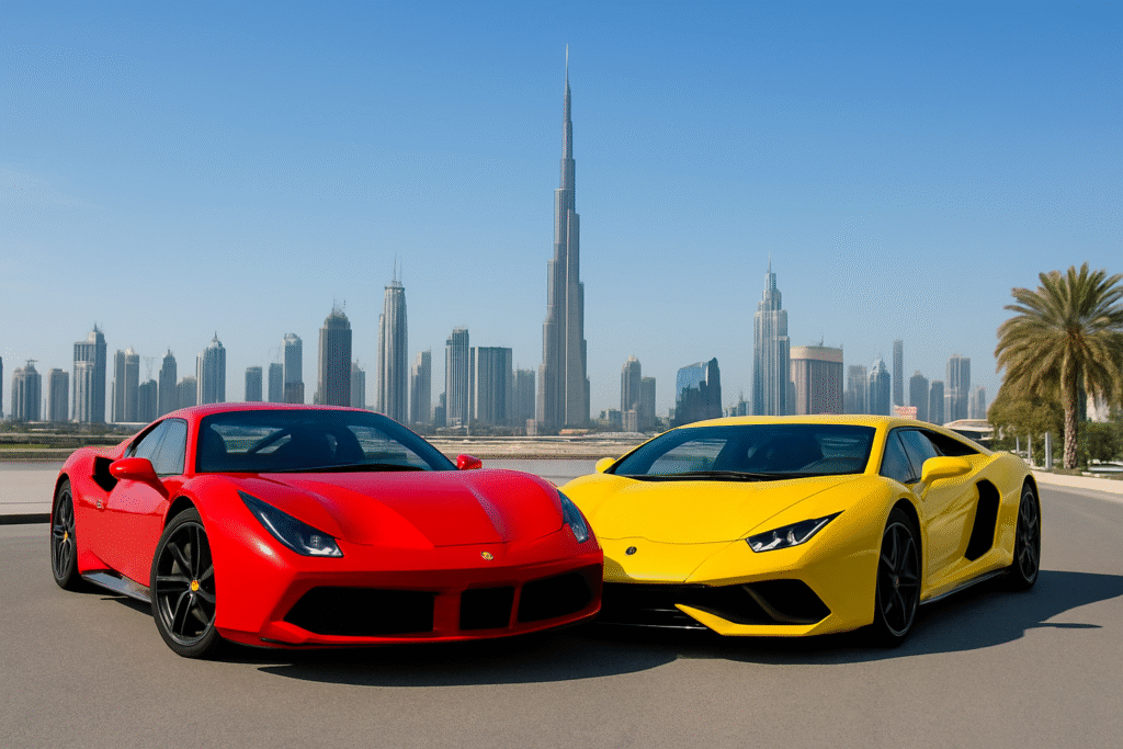 exotic cars dubai