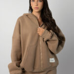 Affirmation Teddy Comfrt Zip Hoodie