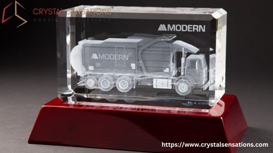 Custom Crystal Trophy