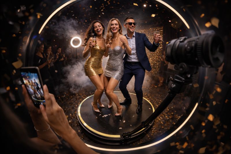 360 Photo Booth Rental In Houston TX